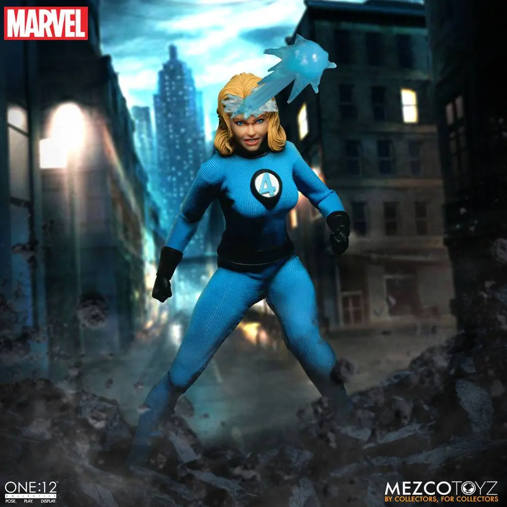 Marvel akciófiguras 1/12 Fantastic Four Deluxe figura csomag 16 cm termékfotó