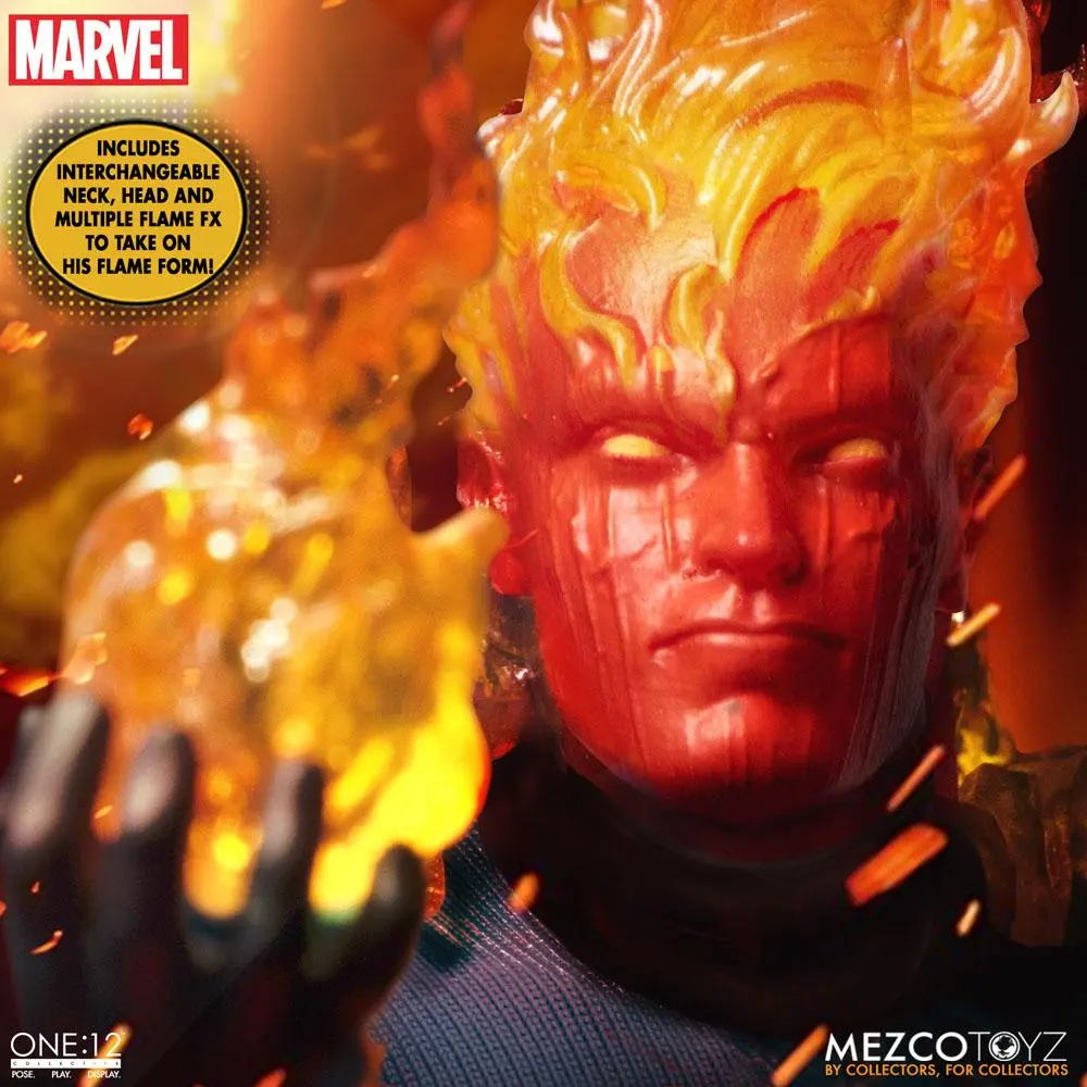 Marvel akciófiguras 1/12 Fantastic Four Deluxe figura csomag 16 cm termékfotó