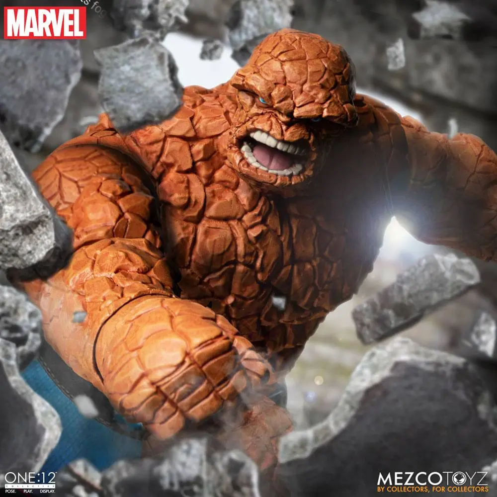 Marvel akciófiguras 1/12 Fantastic Four Deluxe figura csomag 16 cm termékfotó