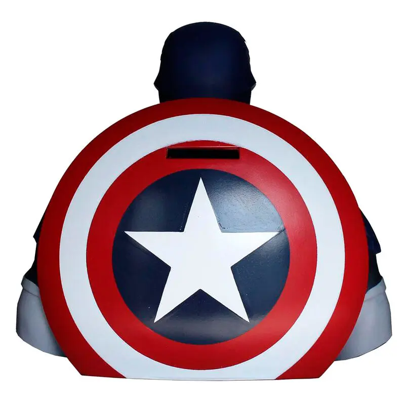 Marvel Amerika Kapitány persely mellszobor figura 22cm termékfotó
