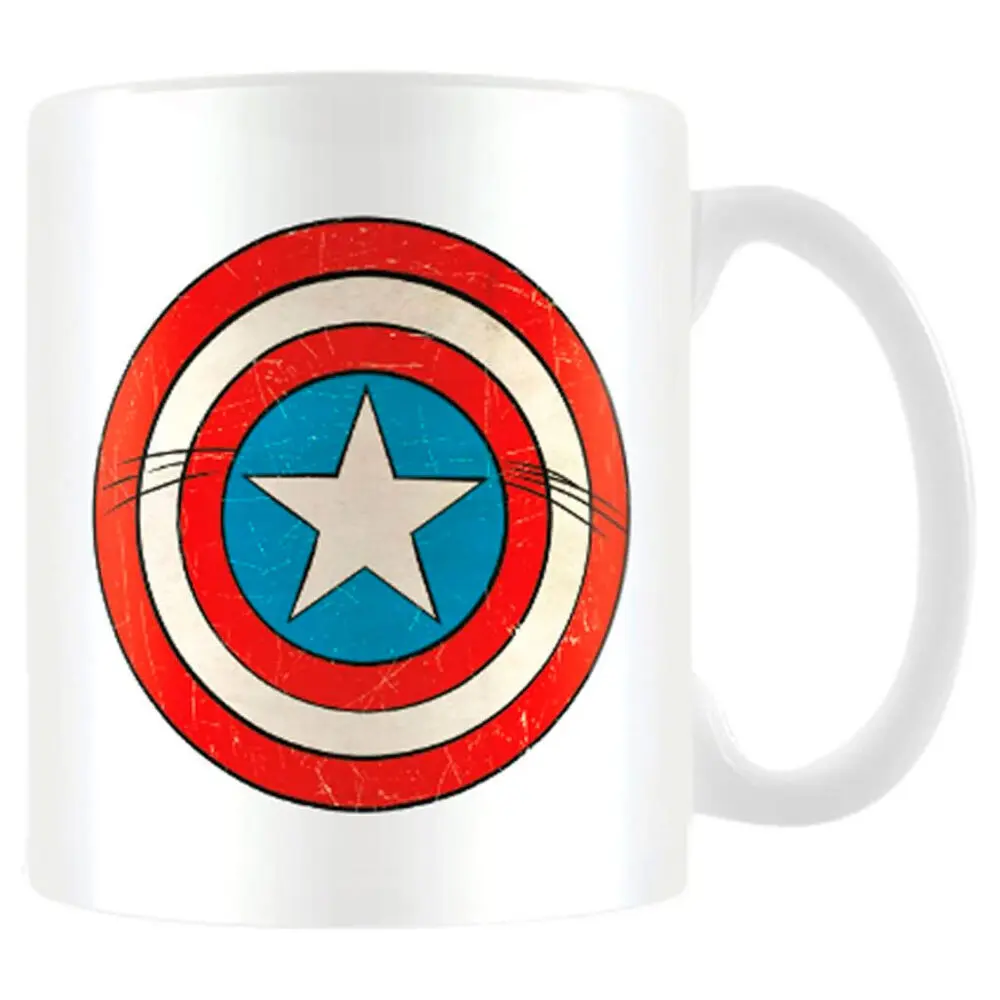 Marvel Amerika Kapitány Shield bögre termékfotó