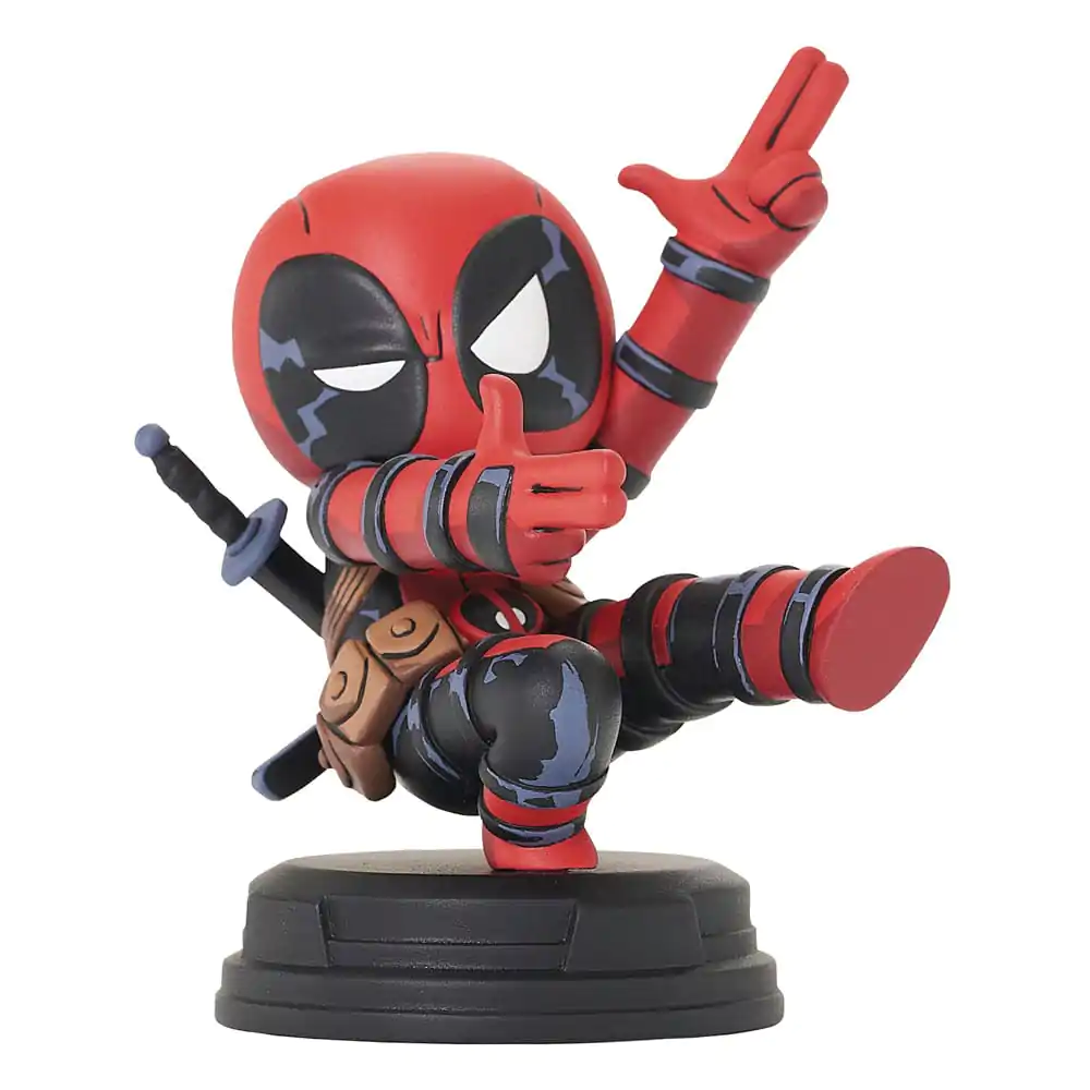 Marvel Animated Deadpool (Finger Guns) szobor figura 8 cm termékfotó