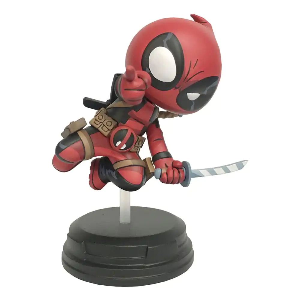 Marvel Animated Deadpool (Jumping) szobor figura 18 cm termékfotó