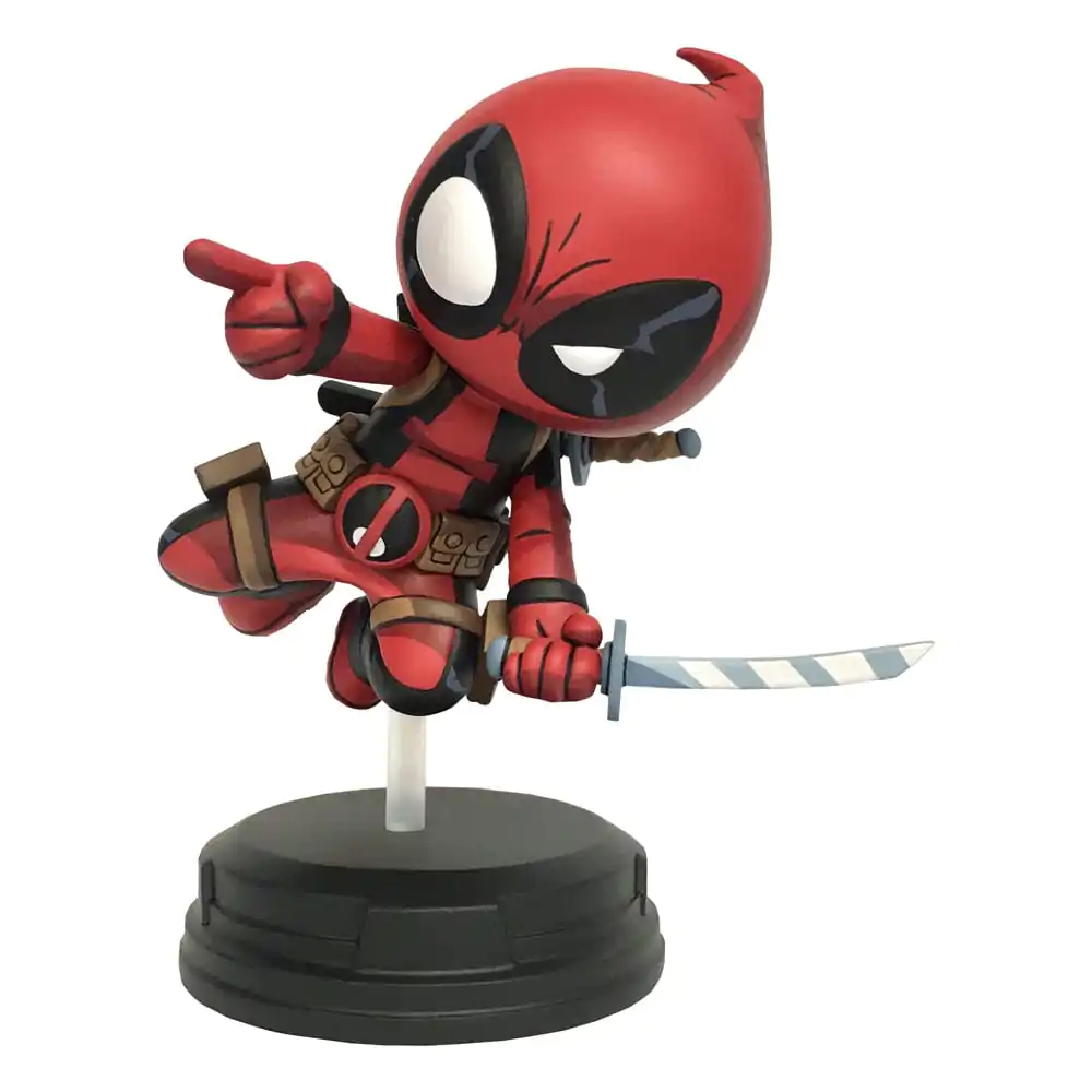 Marvel Animated Deadpool (Jumping) szobor figura 18 cm termékfotó