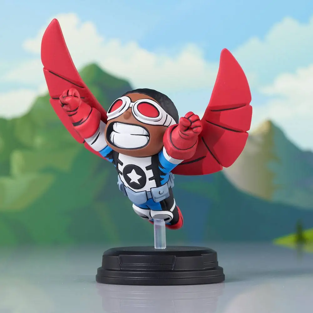 Marvel Animated Falcon szobor figura 13 cm termékfotó