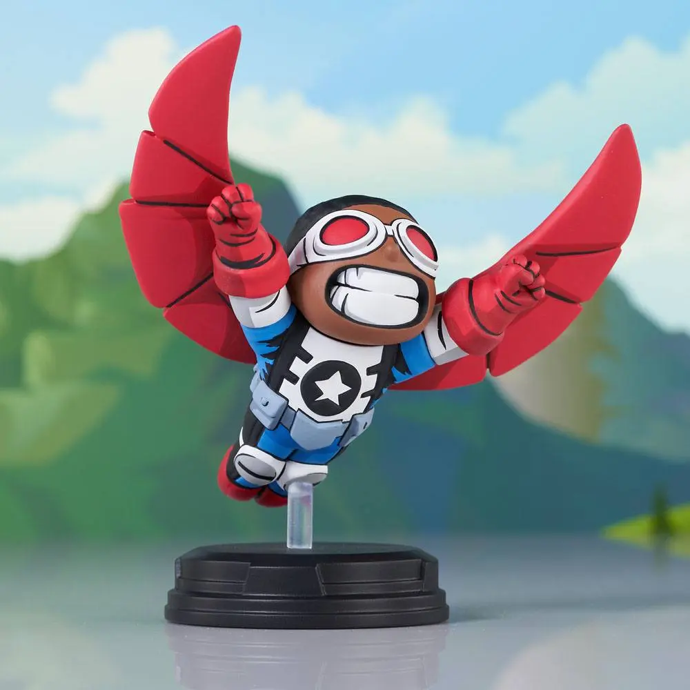 Marvel Animated Falcon szobor figura 13 cm termékfotó