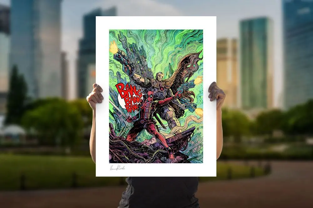 Marvel Art Print Deadpool &amp; Cable 46 x 61 cm termékfotó