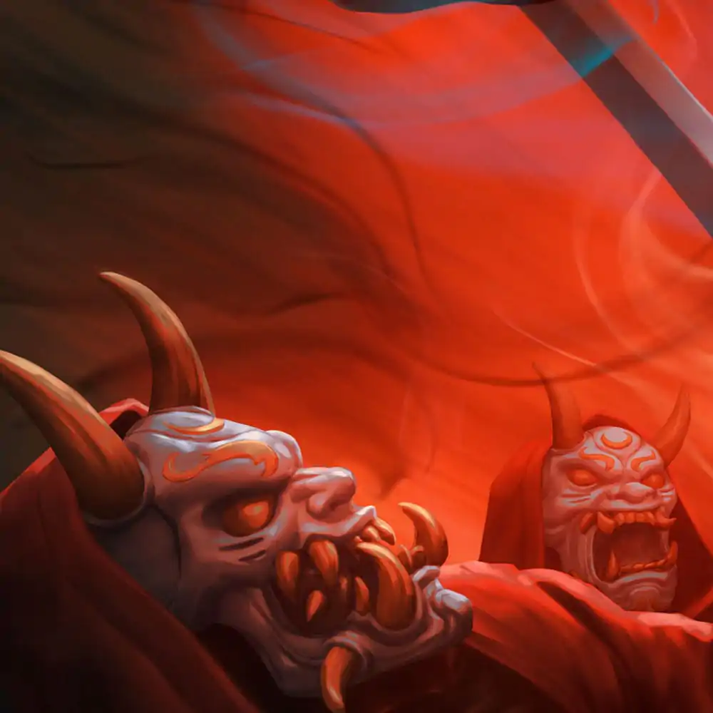 Marvel Art Print Elektra vs The Hand 46 x 61 cm - keretezetlen vászonkép termékfotó