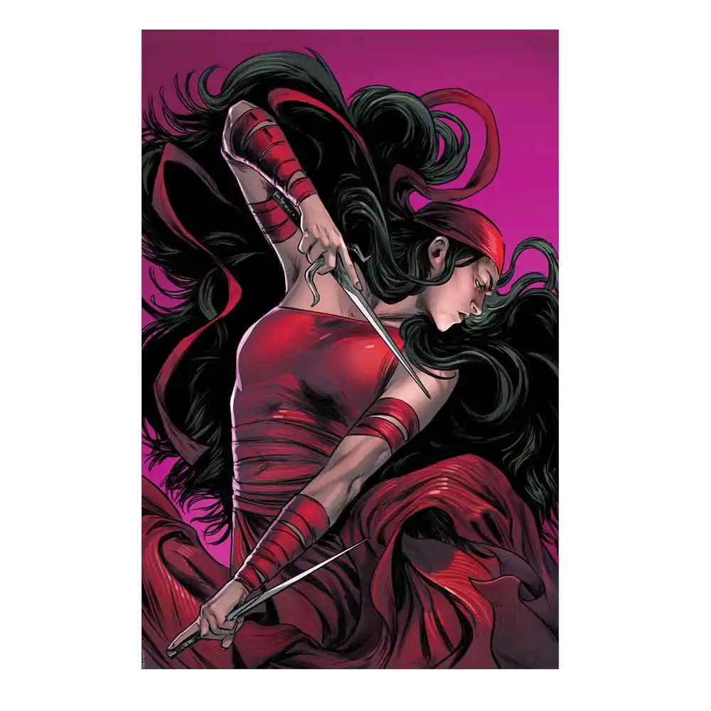 Marvel Art Print Elektra: Woman Without Fear 41 x 61 cm - keretezetlen vászonkép termékfotó