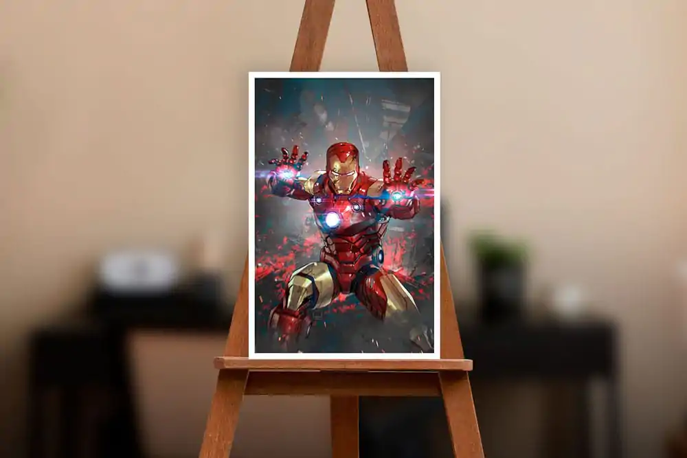 Marvel Art Print Invincible Iron Man 41 x 61 cm - keretezetlen vászonkép termékfotó