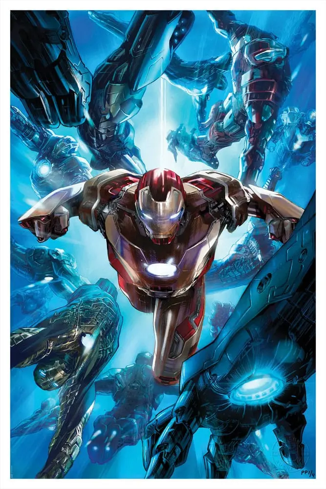Marvel Art Print Iron Man: Infinity Saga 41 x 61 cm - keretezetlen vászonkép termékfotó