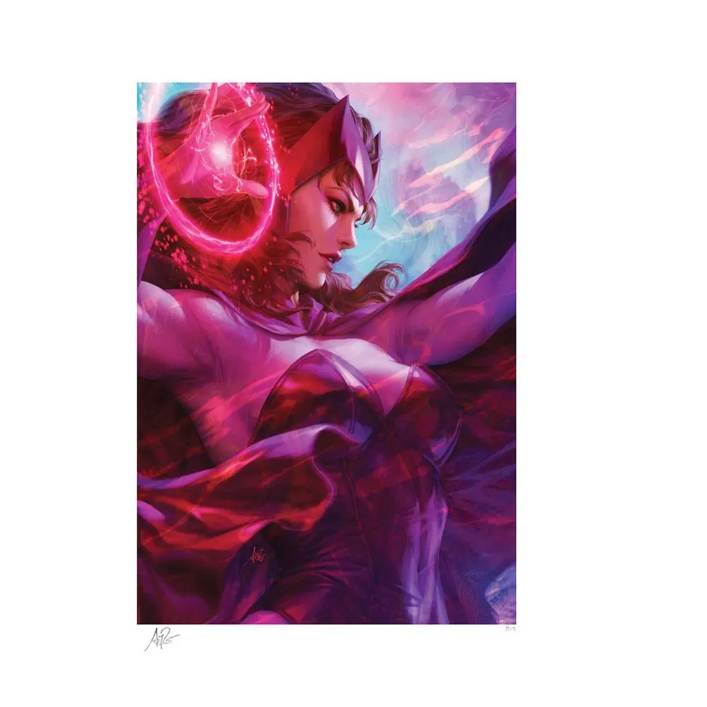 Marvel Art Print Scarlet Witch 46 x 61 cm - keretezetlen vászonkép termékfotó