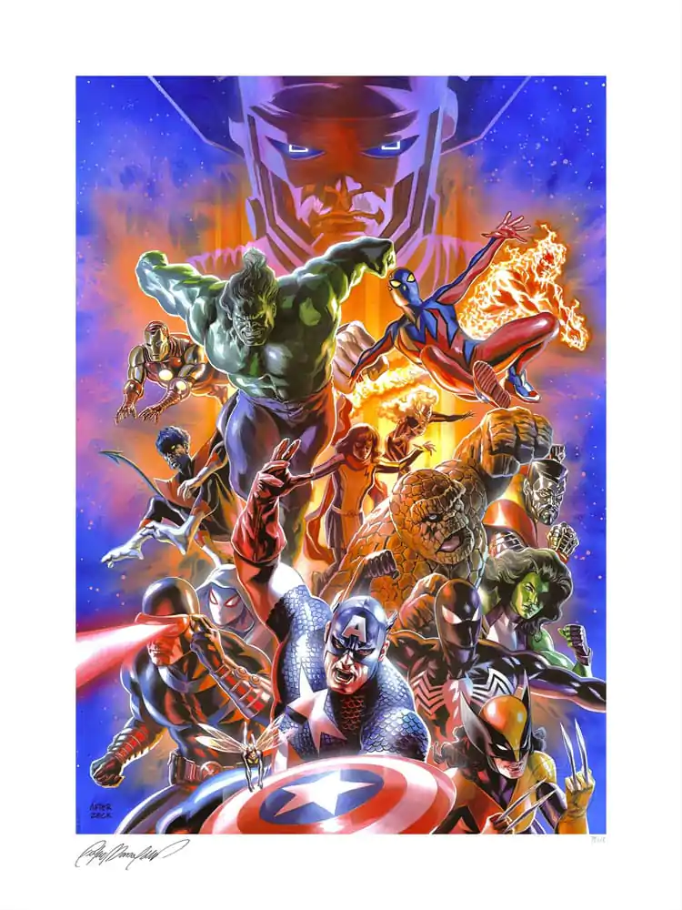 Marvel Art Print Secret Wars: Battleworld #1 46 x 61 cm - keretezetlen vászonkép termékfotó