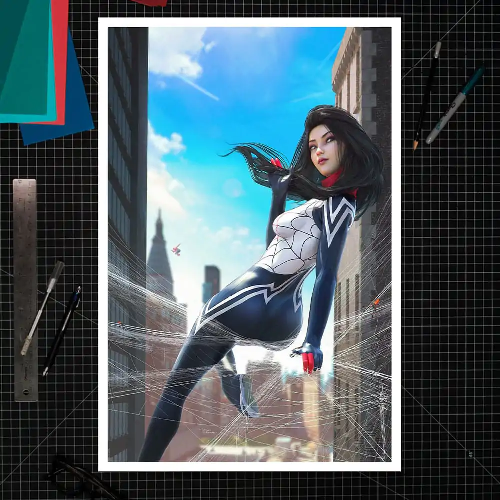 Marvel Art Print Silk 41 x 61 cm - keretezetlen vászonkép termékfotó