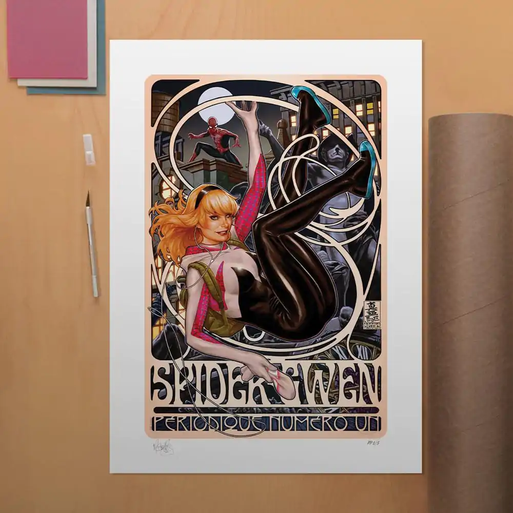 Marvel Kunstdruck Spider-Gwen: Périodique Numéro Un 46 x 61 cm - ungerahmt termékfotó