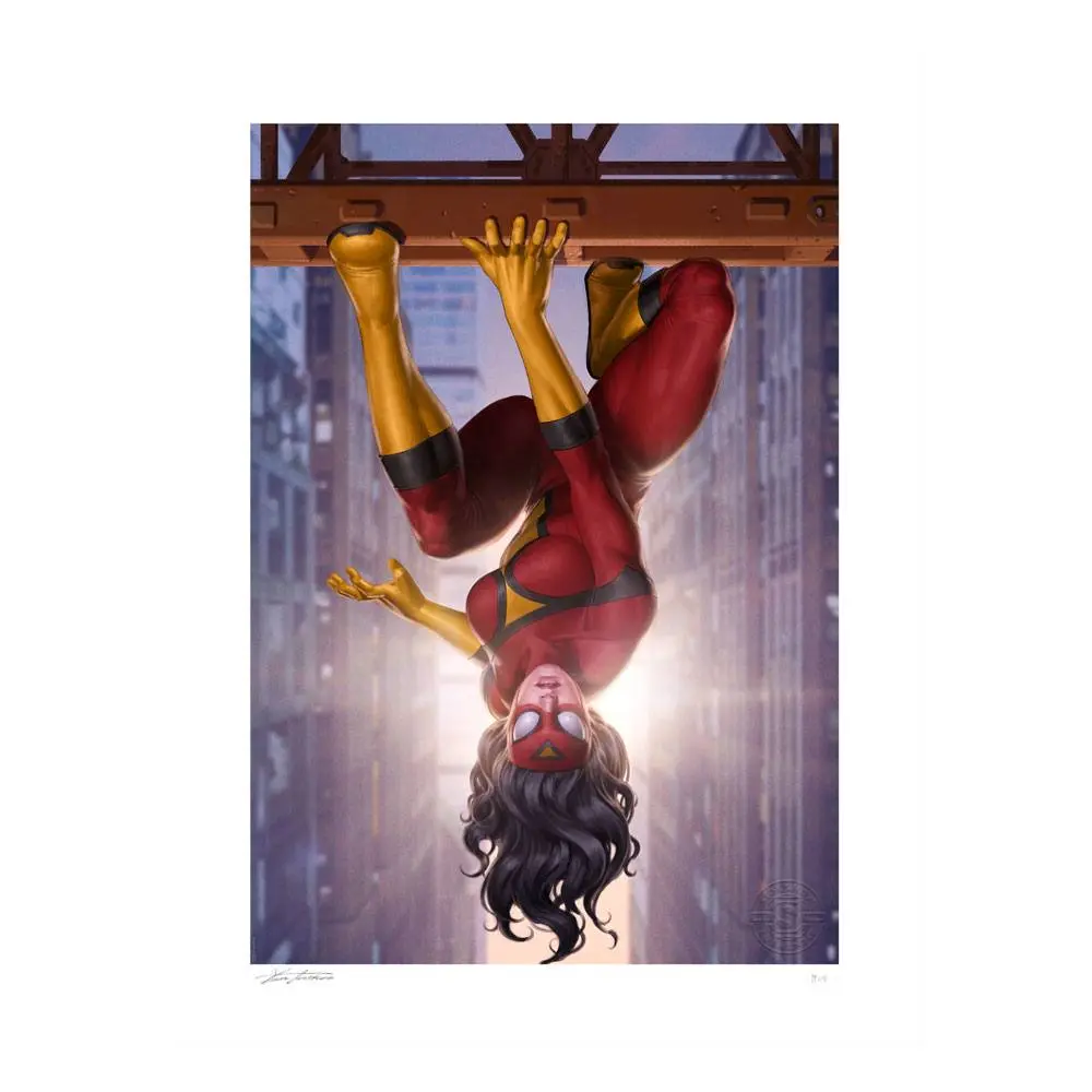 Marvel Art Print Spider-Woman 46 x 61 cm - keretezetlen vászonkép termékfotó