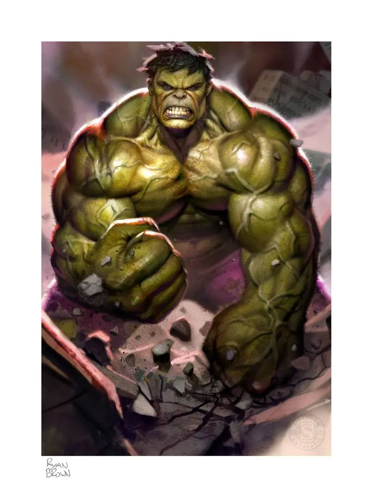 Marvel Art Print The Incredible Hulk 46 x 61 cm termékfotó