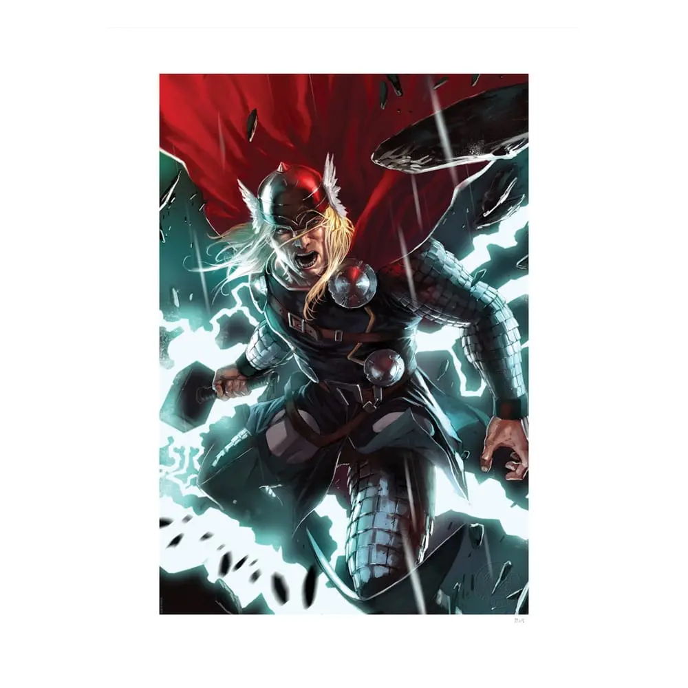 Marvel Art Print The Mighty Thor 46 x 61 cm - keretezetlen vászonkép termékfotó