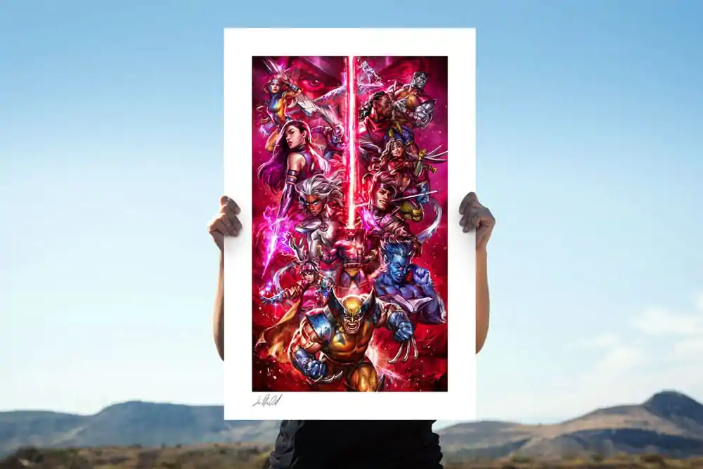 Marvel Art Print The X-Men vs Magneto 46 x 71 cm - keretezetlen vászonkép termékfotó