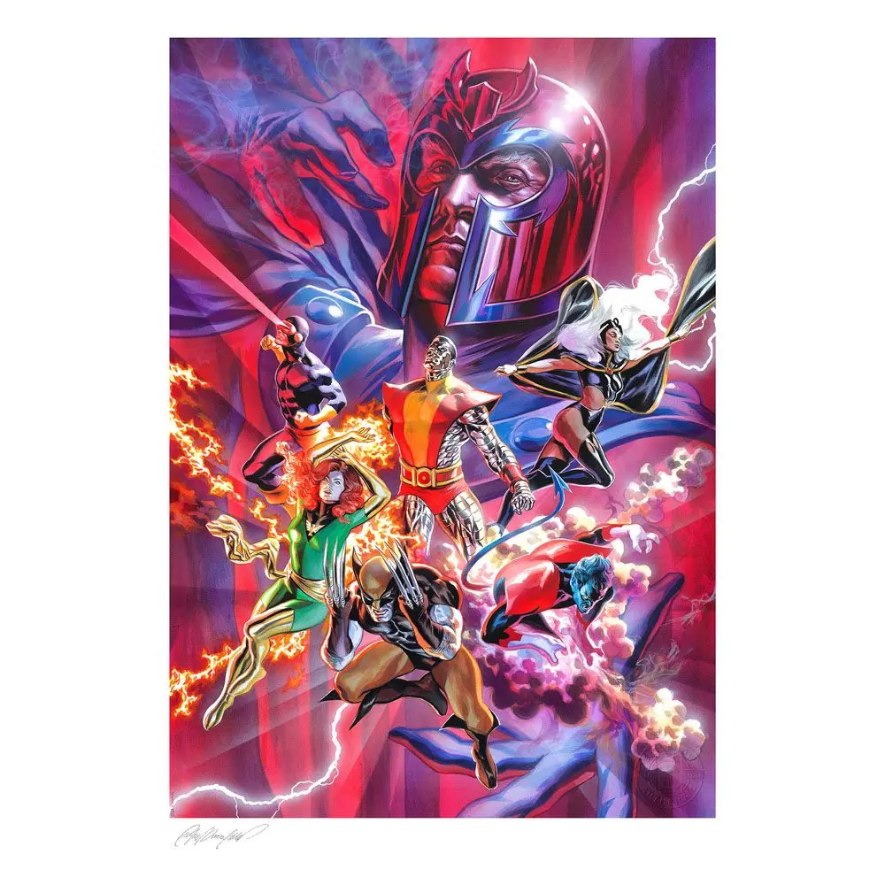 Marvel Art Print Trial of Magneto 46 x 61 cm - keretezetlen vászonkép termékfotó