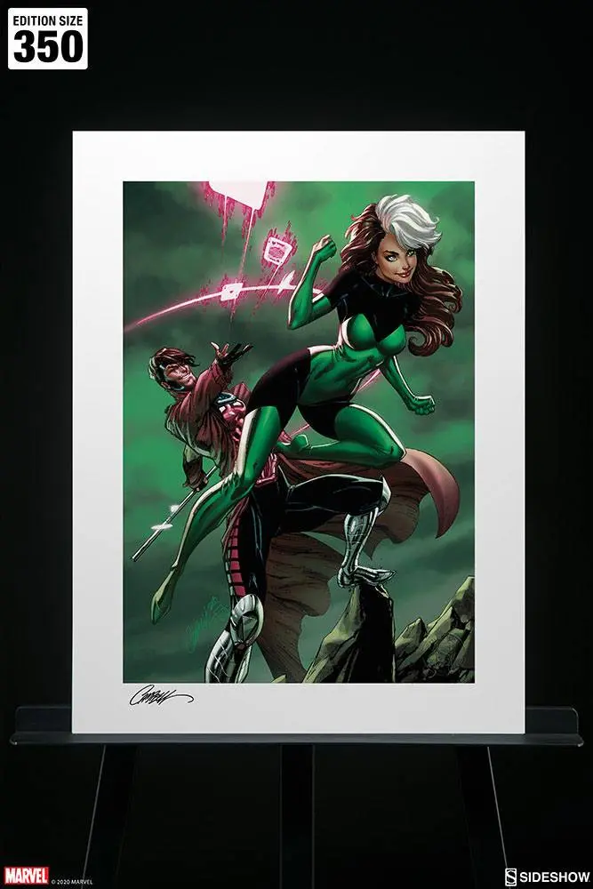 Marvel Art Print Uncanny X-Men: Rogue &amp; Gambit 46 x 61 cm termékfotó