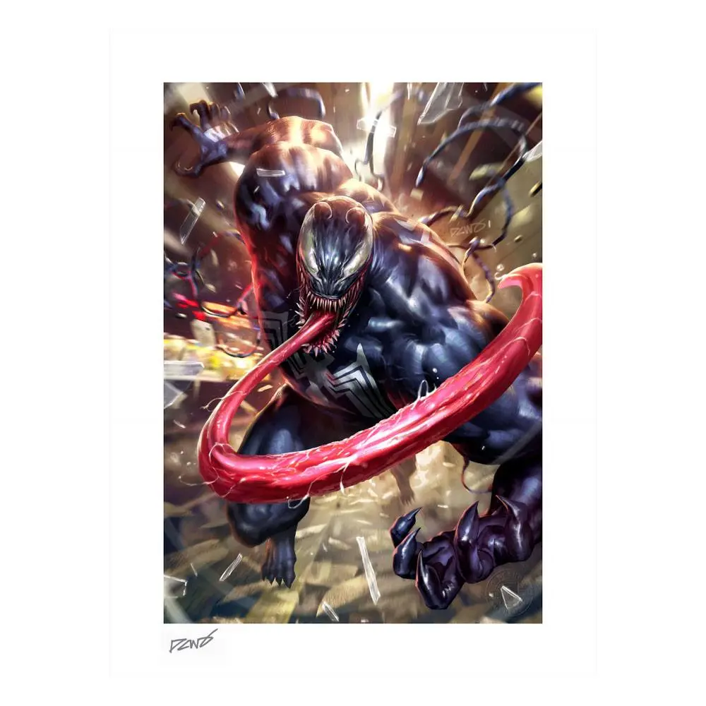 Marvel Art Print Venom 46 x 61 cm - keret nélküli vászonkép termékfotó