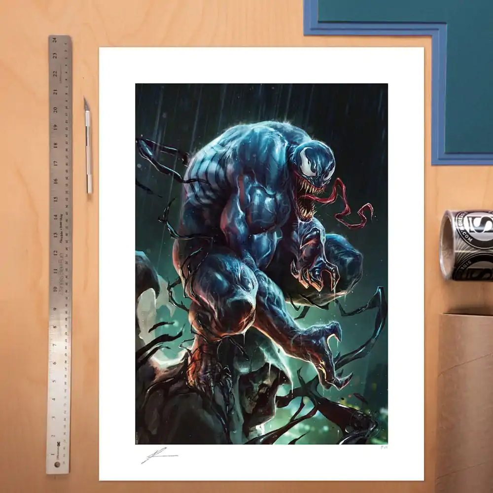 Marvel Art Print Venom 46 x 61 cm - keretezetlen vászonkép termékfotó