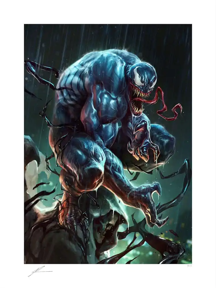 Marvel Art Print Venom 46 x 61 cm - keretezetlen vászonkép termékfotó