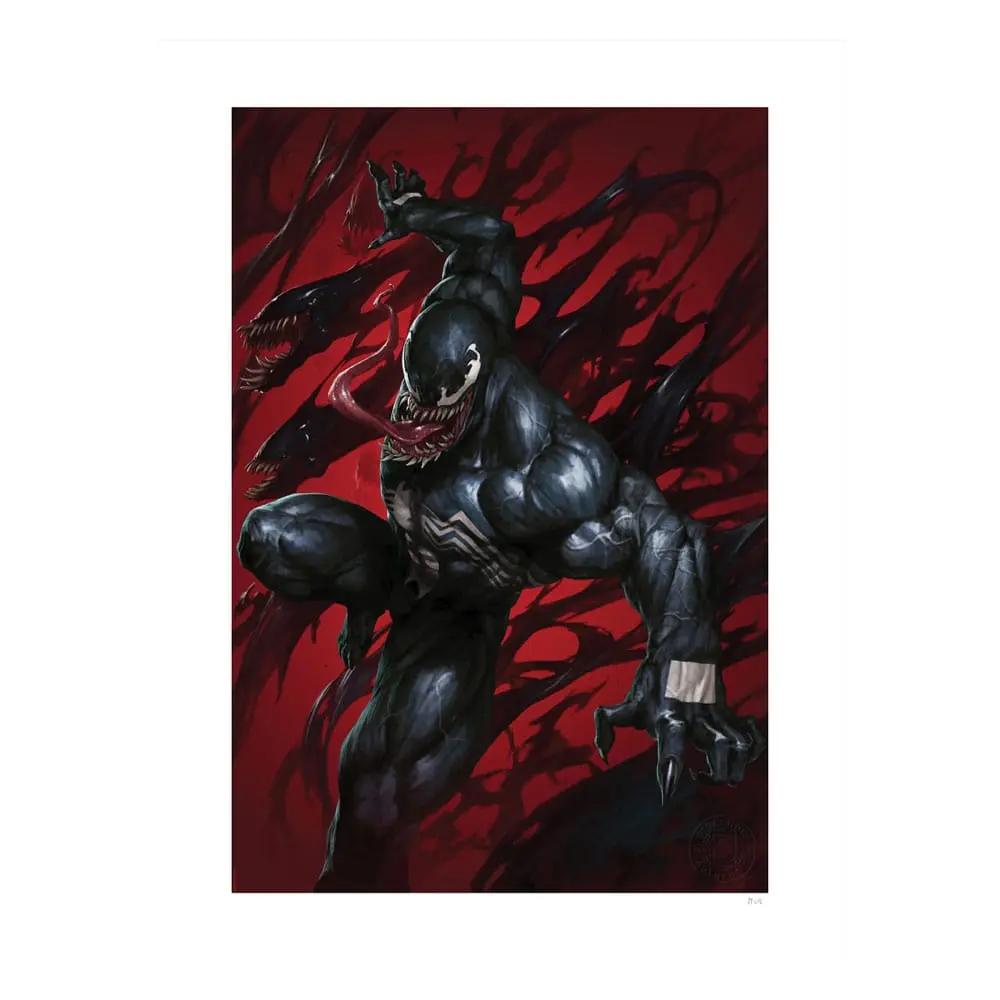 Marvel Art Print Venom 46 x 61 cm - keretezetlen vászonkép termékfotó
