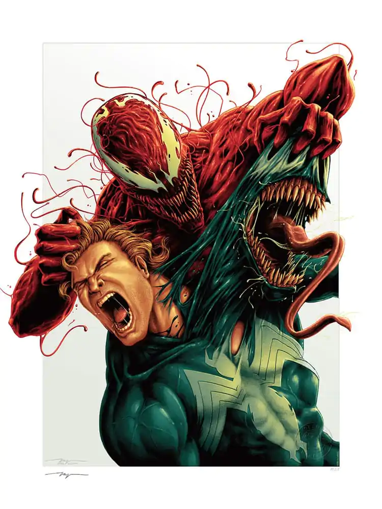Marvel Art Print Venom: Carnage Unleashed 46 x 61 cm - keretezetlen vászonkép termékfotó