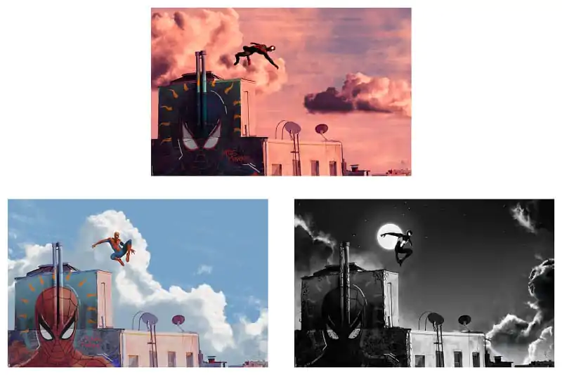 Marvel Set of 3 Art Prints Spider-Man 30 x 46 cm - unframed termékfotó