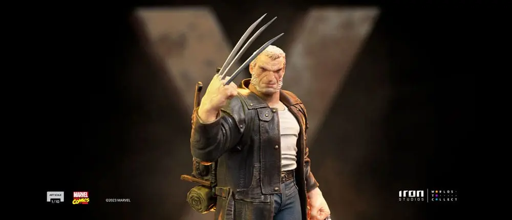 Marvel Art Scale 1/10 Old Man Logan (Wolverine 50th Anniversary) szobor figura 23 cm termékfotó