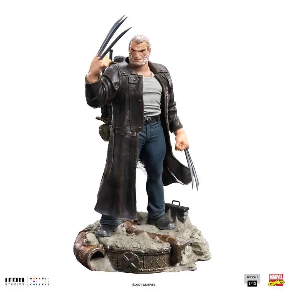 Marvel Art Scale 1/10 Old Man Logan (Wolverine 50th Anniversary) szobor figura 23 cm termékfotó