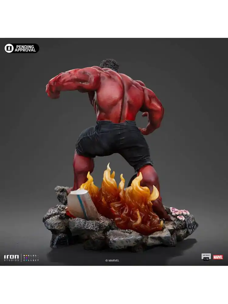 Marvel Art Scale 1/10 Red Hulk szobor figura 23 cm termékfotó