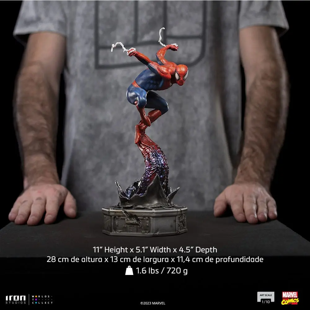 Marvel Art Scale 1/10 Spider-Man szobor figura 37 cm termékfotó