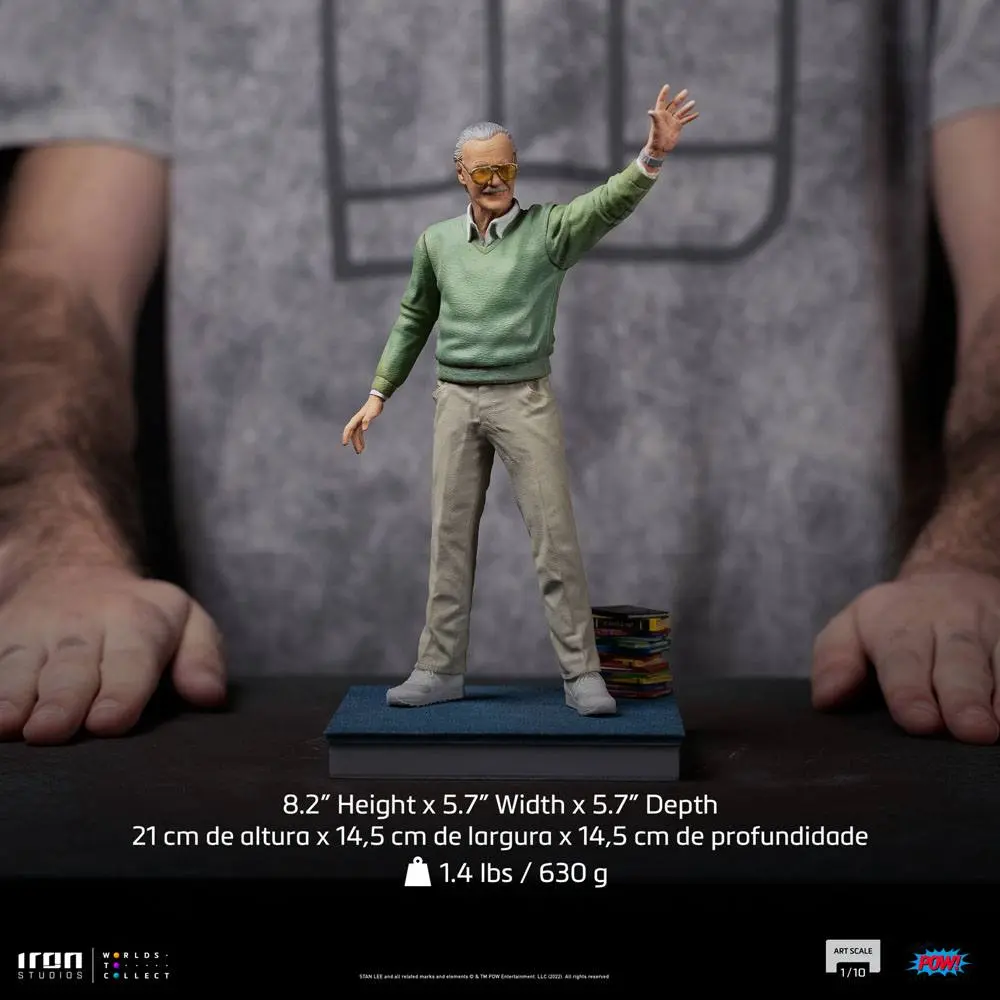 Marvel Art Scale 1/10 Stan Lee Legendary Years szobor figura 21 cm termékfotó