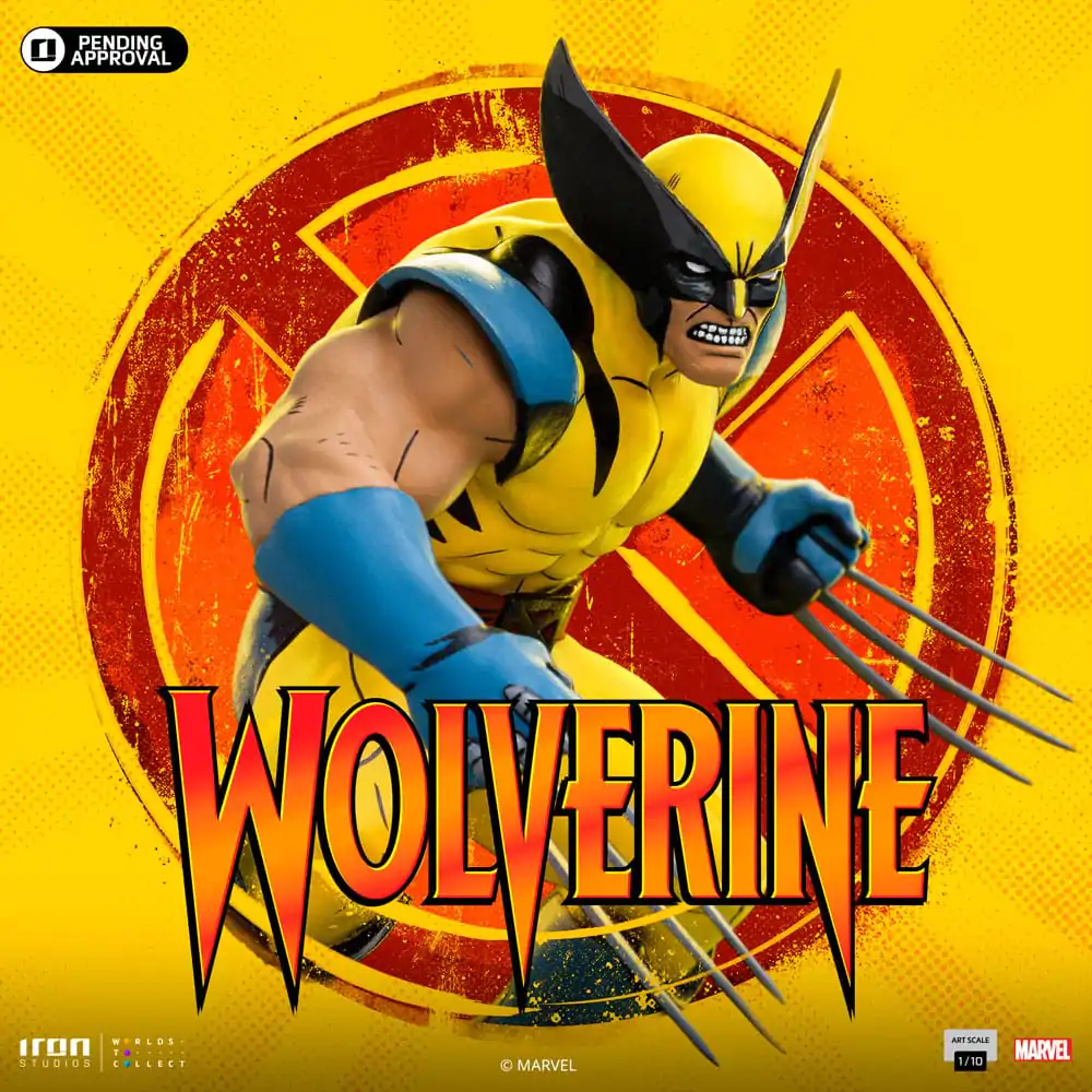 Marvel Art Scale 1/10 X-Men´97 Wolverine szobor figura 15 cm termékfotó