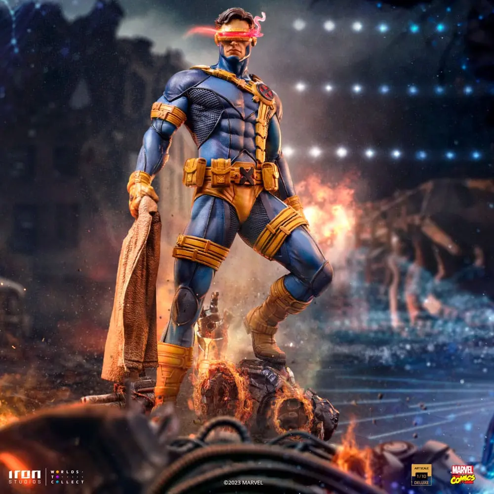 Marvel Art Scale Deluxe 1/10 Cyclops Unleashed szobor figura 23 cm termékfotó