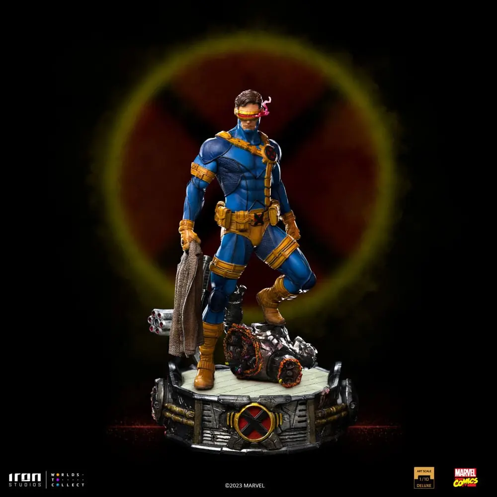 Marvel Art Scale Deluxe 1/10 Cyclops Unleashed szobor figura 23 cm termékfotó