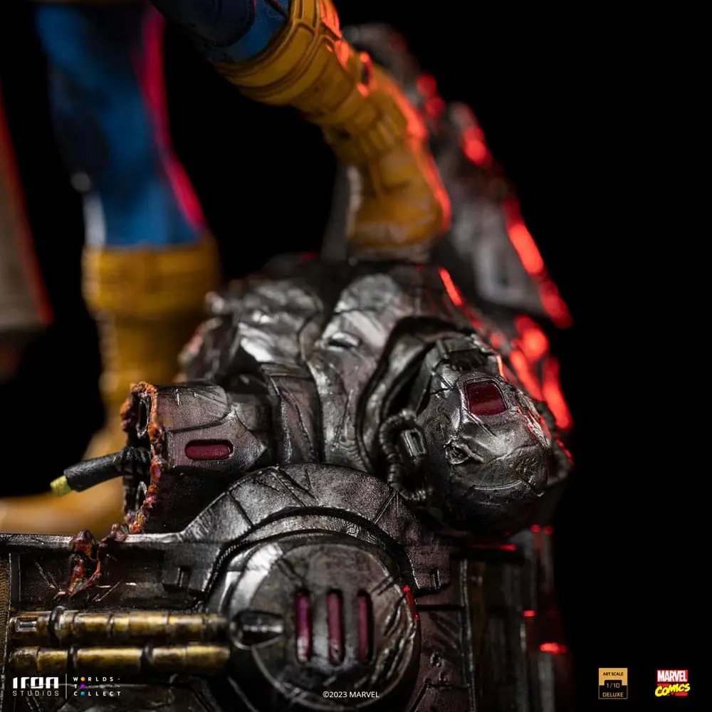 Marvel Art Scale Deluxe 1/10 Cyclops Unleashed szobor figura 23 cm termékfotó