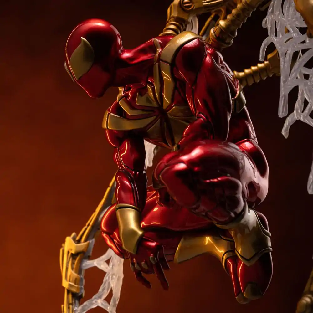 Marvel Art Scale Deluxe 1/10 Spider-man Iron Armor Comics (CCXP Exclusive 2024) szobor figura 24 cm termékfotó