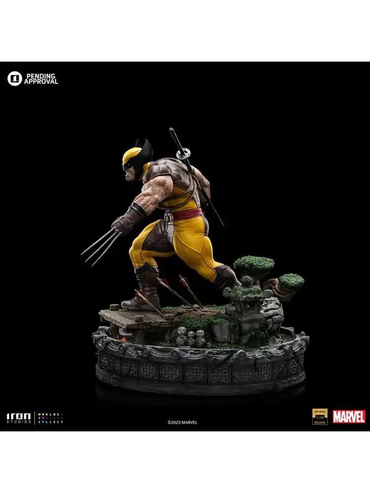 Marvel Art Scale Deluxe 1/10 Wolverine Unleashed szobor figura 20 cm termékfotó