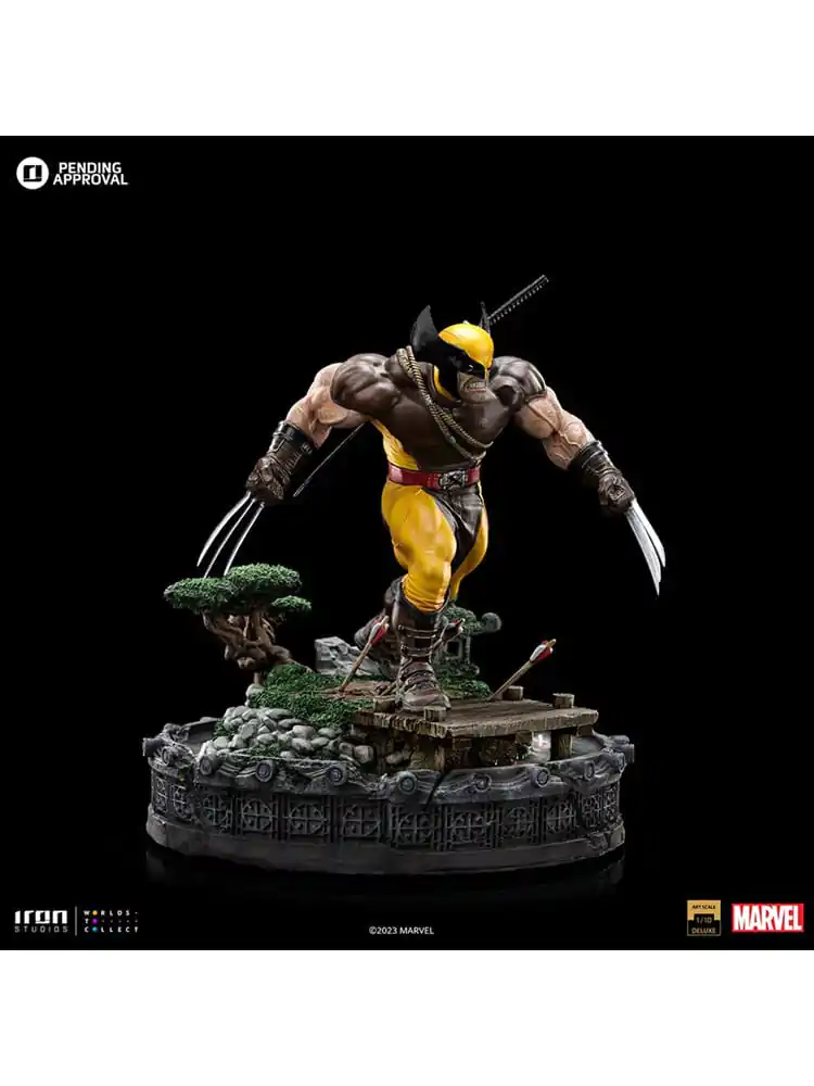 Marvel Art Scale Deluxe 1/10 Wolverine Unleashed szobor figura 20 cm termékfotó