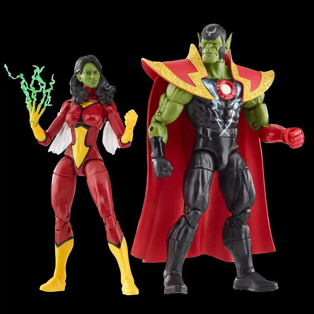 Marvel Avengers Beyond Earth Mightiest Skrull Queen & Super Skrull figurák 15cm termékfotó