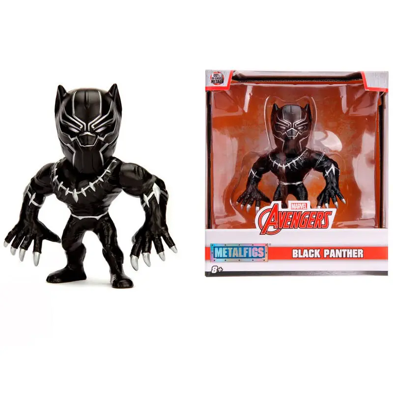 Marvel Avengers Black Panther metalfigs figura 10cm termékfotó