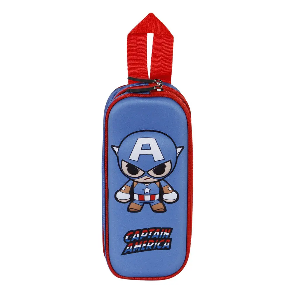 Marvel Avengers Captain America Bobblehead 3D dupla tolltartó termékfotó