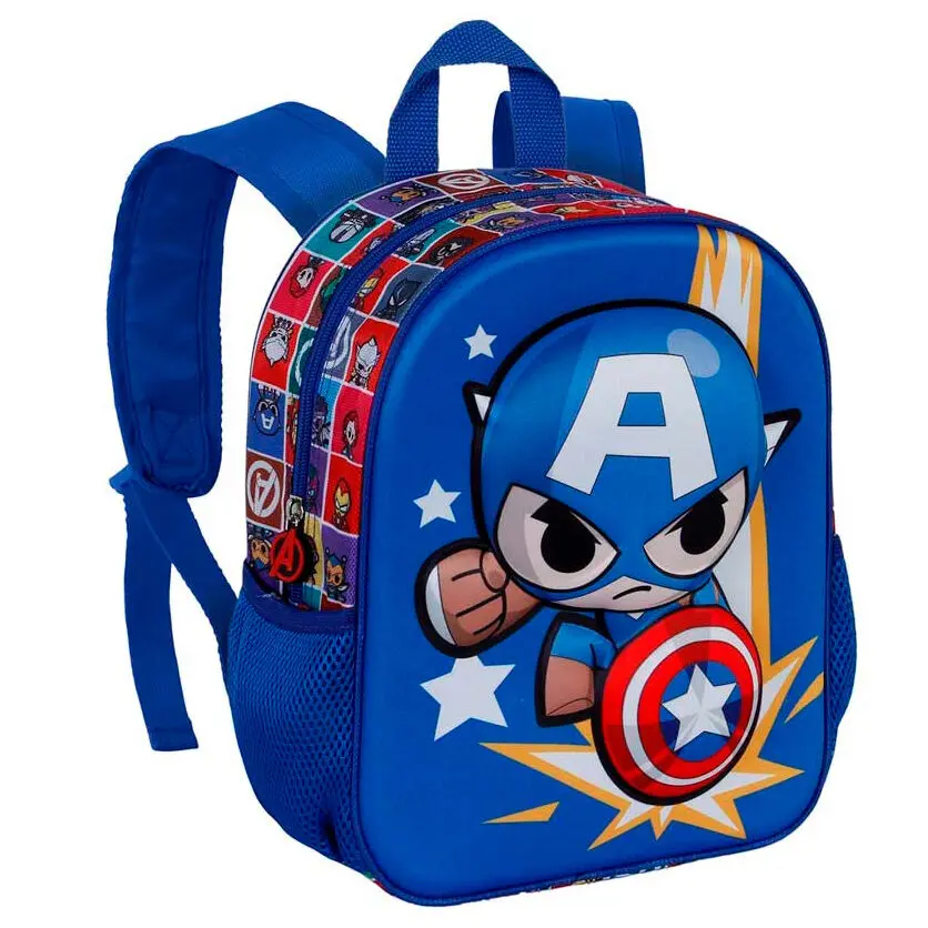 Marvel Avengers Captain America Punch 3D táska hátizsák 31cm termékfotó