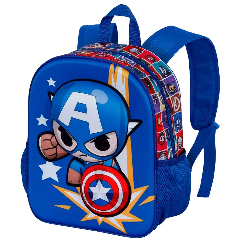 Marvel Avengers Captain America Punch 3D táska hátizsák 31cm termékfotó