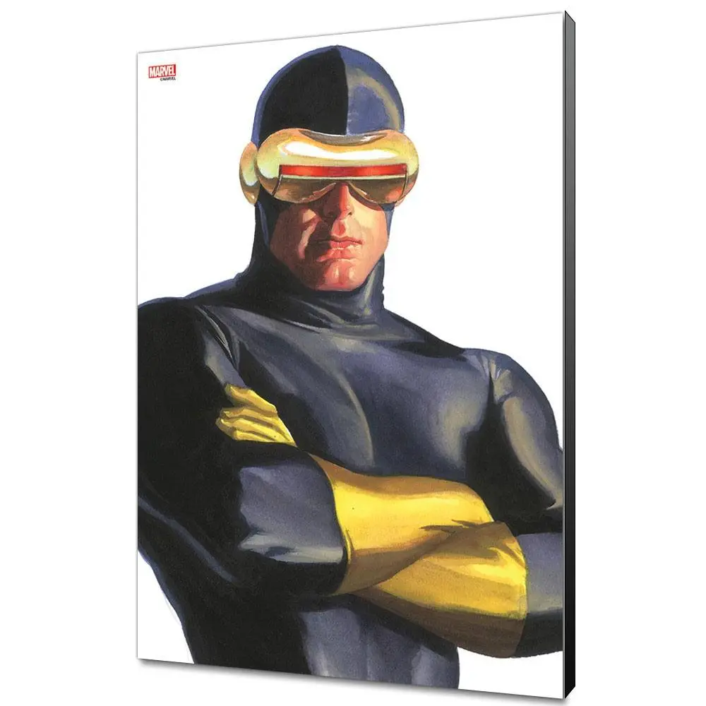 Marvel Avengers Collection Wooden Wall Art Alex Ross - Cyclops 30 x 45 cm termékfotó