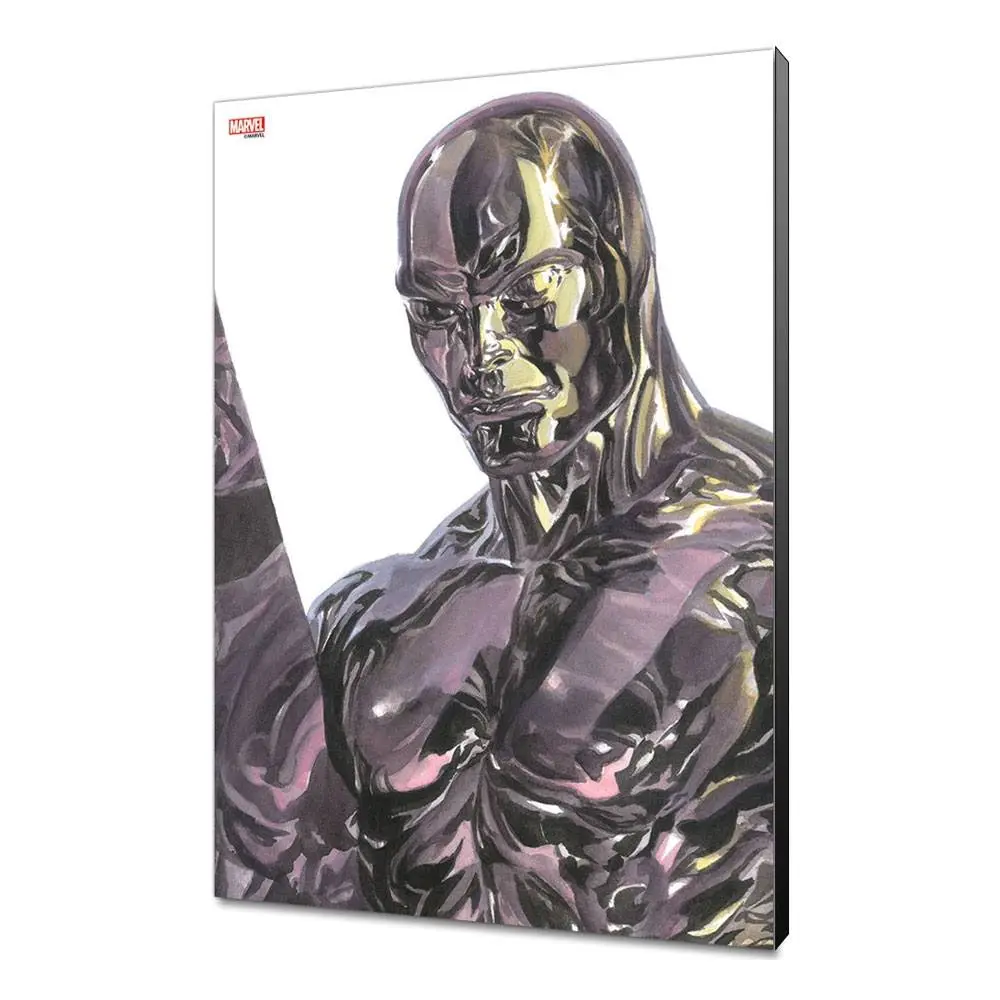 Marvel Avengers Collection Wooden Wall Art Alex Ross - Silver Surfer 30 x 45 cm termékfotó